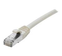 Cordon RJ45 catégorie 6 F/UTP LSOH snagless gris - 0,5 m
