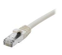 Cordon RJ45 catégorie 6 F/UTP LSOH snagless gris - 1 m