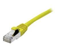 Cordon RJ45 catégorie 6 F/UTP LSOH snagless jaune - 25 m