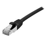 Cordon RJ45 catégorie 6 F/UTP LSOH snagless noir - 25 m