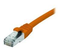 Cordon RJ45 catégorie 6 F/UTP LSOH snagless orange - 2 m