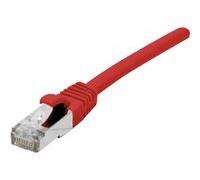 Cordon RJ45 catégorie 6 F/UTP LSOH snagless rouge - 10 m