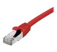 Cordon RJ45 catégorie 6 F/UTP LSOH snagless rouge - 30 m