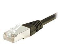 Cordon RJ45 catégorie 6 F/UTP noir - 20 m