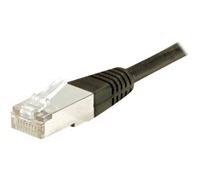 Cordon RJ45 catégorie 6 F/UTP noir CCA - 5 m