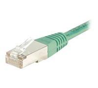 Cordon RJ45 catégorie 6 F/UTP vert - 1 m