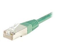 Cordon RJ45 catégorie 6 F/UTP vert - 50 m