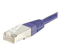 Cordon RJ45 catégorie 6 F/UTP violet - 1,5 m