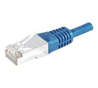 Cordon RJ45 catégorie 6 S/FTP bleu - 30 m