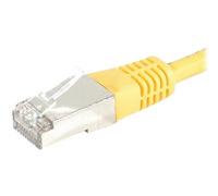 Cordon RJ45 catégorie 6 S/FTP jaune - 5 m