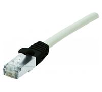 Cordon RJ45 catégorie 6 S/FTP LSOH PoE++ gris - 15 m