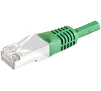 Cordon RJ45 catégorie 6 S/FTP vert - 3 m