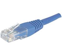 Cordon RJ45 catégorie 6 U/UTP bleu - 15 m