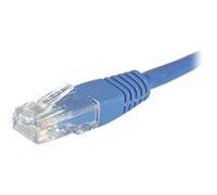 Cordon RJ45 catégorie 6 U/UTP bleu - 2 m