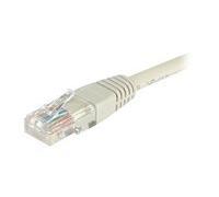 Cordon RJ45 catégorie 6 U/UTP gris CCA - 5 m