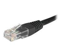 Cordon RJ45 catégorie 6 U/UTP noir - 3 m