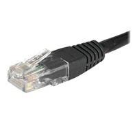Cordon RJ45 catégorie 6 U/UTP noir CCA - 5 m