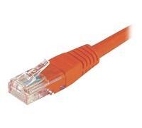 Cordon RJ45 catégorie 6 U/UTP rouge - 1 m