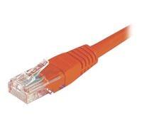 Cordon RJ45 catégorie 6 U/UTP rouge - 7 m