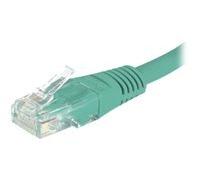 Cordon RJ45 catégorie 6 U/UTP vert - 1 m