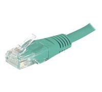 Cordon RJ45 catégorie 6 U/UTP vert - 5 m