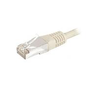 Cordon RJ45 catégorie 6A F/UTP gris - 7,5 m
