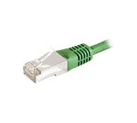 DEXLAN Cordon RJ45 catégorie 6A F/UTP vert - 0,5 m