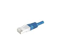 DEXLAN Cordon RJ45 catégorie 6A S/FTP bleu - 15 m