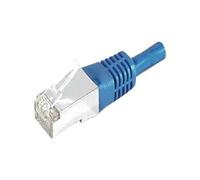 Cordon RJ45 catégorie 6A S/FTP bleu - 5 m