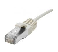 Cordon RJ45 catégorie 6A S/FTP LSOH Ultra Fin gris - 5 m