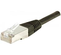 Dexlan - Cordon de raccordement - RJ-45 (M) pour RJ-45 (M) - 20 m - S/FTP - CAT 6a - noir