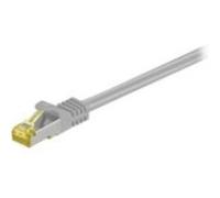 goobay RJ-45 CAT7 10m câble de réseau Gris S/FTP (S-STP)