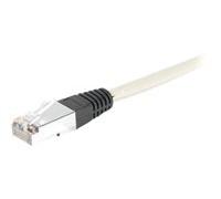 Cordon RJ45 croisé catégorie 6 S/FTP gris - 0,5 m
