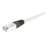 Cordon RJ45 croisé catégorie 6 S/FTP gris - 1,5 m