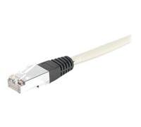 Cordon RJ45 croisé catégorie 6 S/FTP gris - 5 m