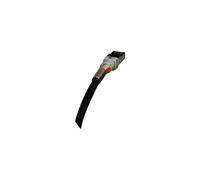 Cordon RJ45 croisé catégorie 6 U/UTP LSOH noir - 2,1 m