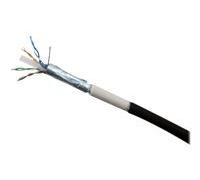 Cordon RJ45 étanche catégorie 6 F/UTP noir - 30 m