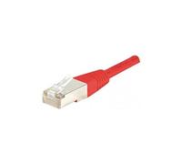 Cordon RJ45 patch F/UTP CAT 5e Rouge - 2,00 m