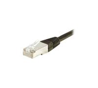 Cordon RJ45 catégorie 6 F/UTP noir - 30 m