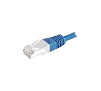 Cordon RJ45 patch SSTP CAT 6 Bleu - 15 m