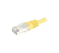 Cordon RJ45 catégorie 6 S/FTP jaune - 5 m