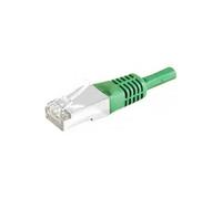 Cordon RJ45 catégorie 6 S/FTP vert - 1,5 m