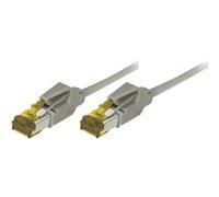 Cordon RJ45 sur câble catégorie 7 S/FTP LSOH snagless gris - 20 m