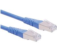Cordon ROLINE Cat.6 (Classe E) S/FTP (PiMF), bleu, 7 m