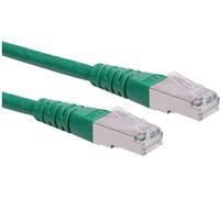 Cordon ROLINE Cat.6 (Classe E) S/FTP (PiMF), vert, 2 m