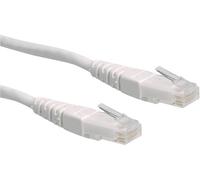 Cordon ROLINE Cat.6 (Classe E) UTP, blanc, 3 m