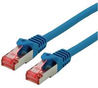 Cordon ROLINE S/FTP(PiMF) Cat.6, LSOH, Component Level, bleu, 5 m