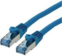 Cordon ROLINE S/FTP(PiMF) Cat.6A / 10 Gigabit, LSOH, Component Level, bleu, 3 m
