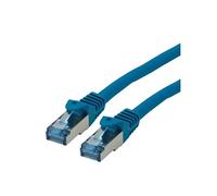 Cordon ROLINE S/FTP(PiMF) Cat.6A / 10 Gigabit, LSOH, Component Level, bleu, 7,5 m
