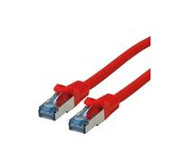 Cordon ROLINE S/FTP(PiMF) Cat.6A / 10 Gigabit, LSOH, Component Level, rouge, 3 m